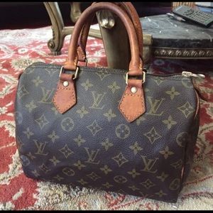 Louis Vuitton Vintage Speedy 25 Monogram Handbag